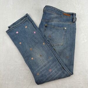 Pilcro and the Letterpress Polka Dot Denim Jeans - Size 32